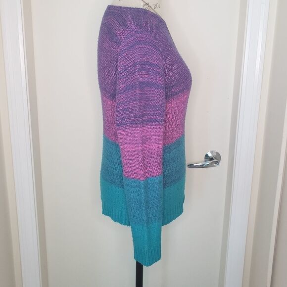 Vintage Stripe Knit Jumper Sweater - Picture 3 of 10